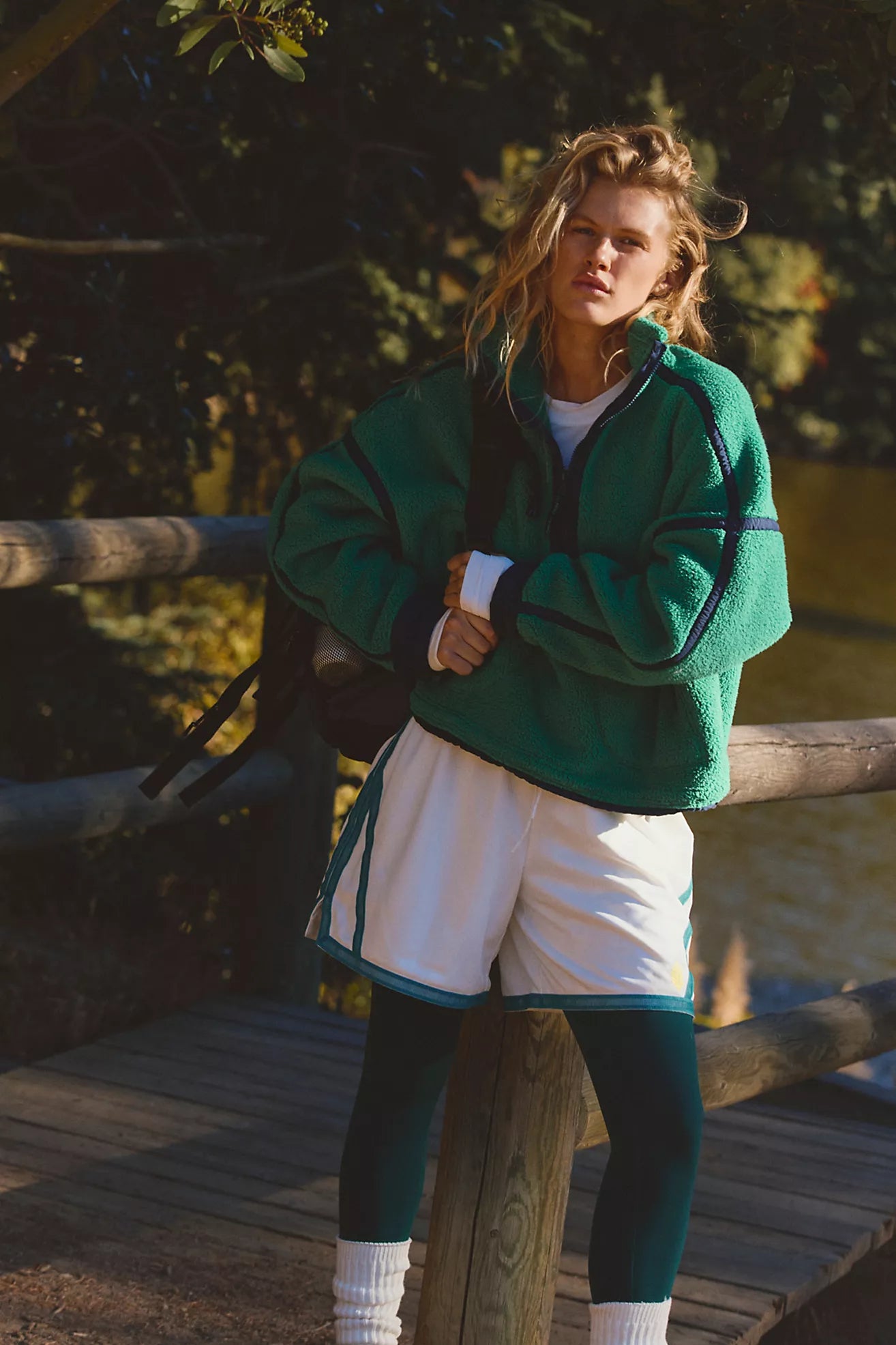 Free People / Mountain High Half-Zip Fleece