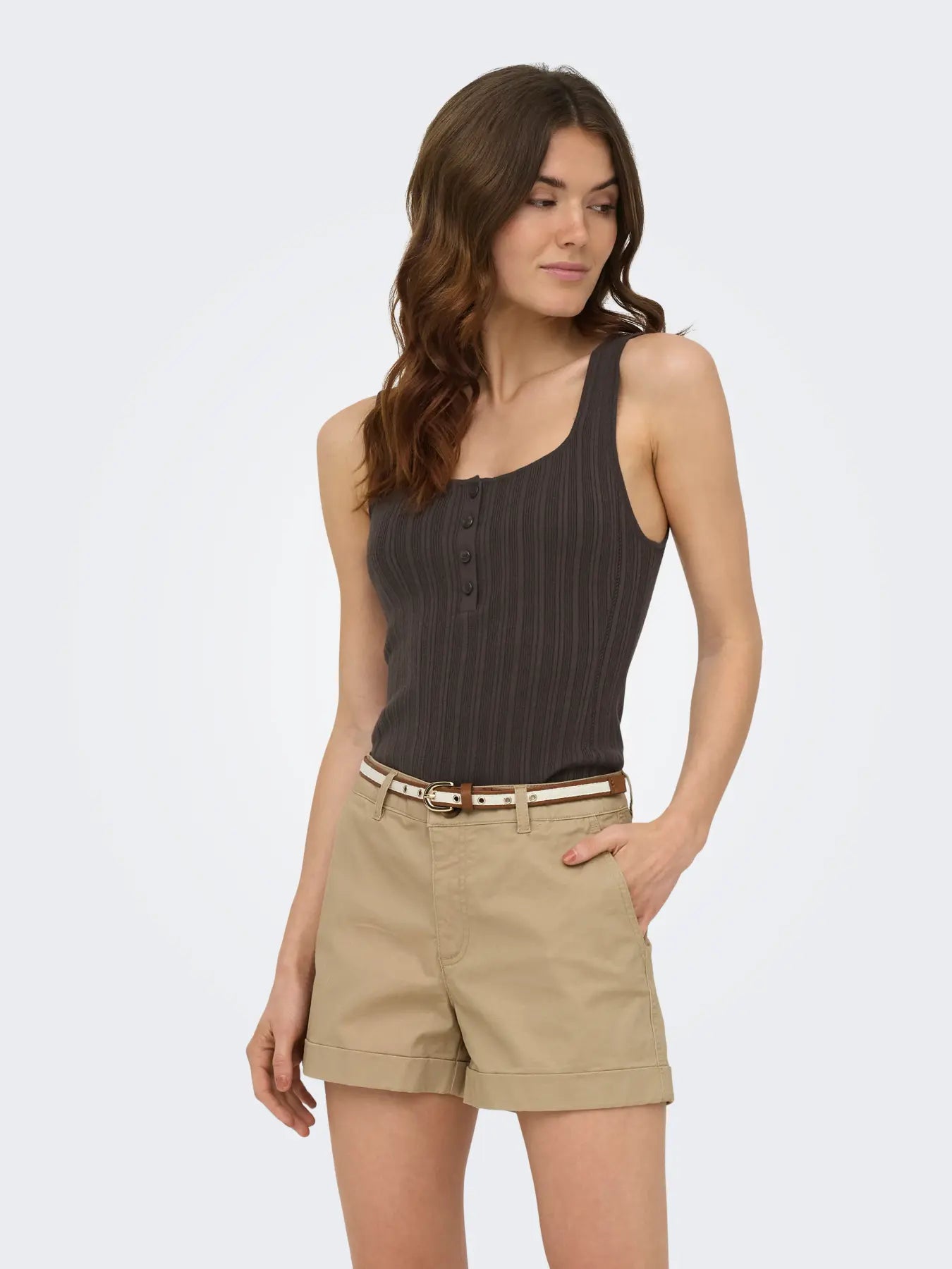 ONLY / Bree Squareneck Tank (5 colors)