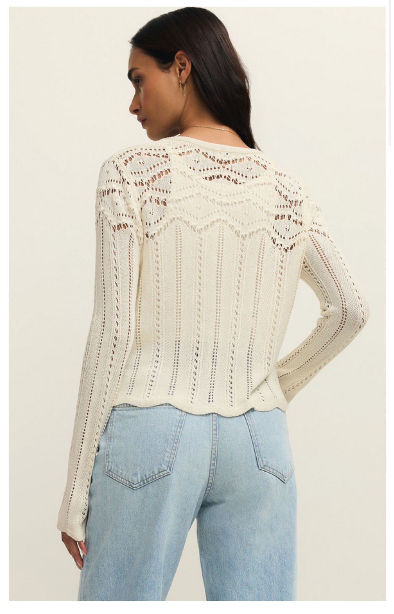 Z Supply / Alycia Crochet Sweater