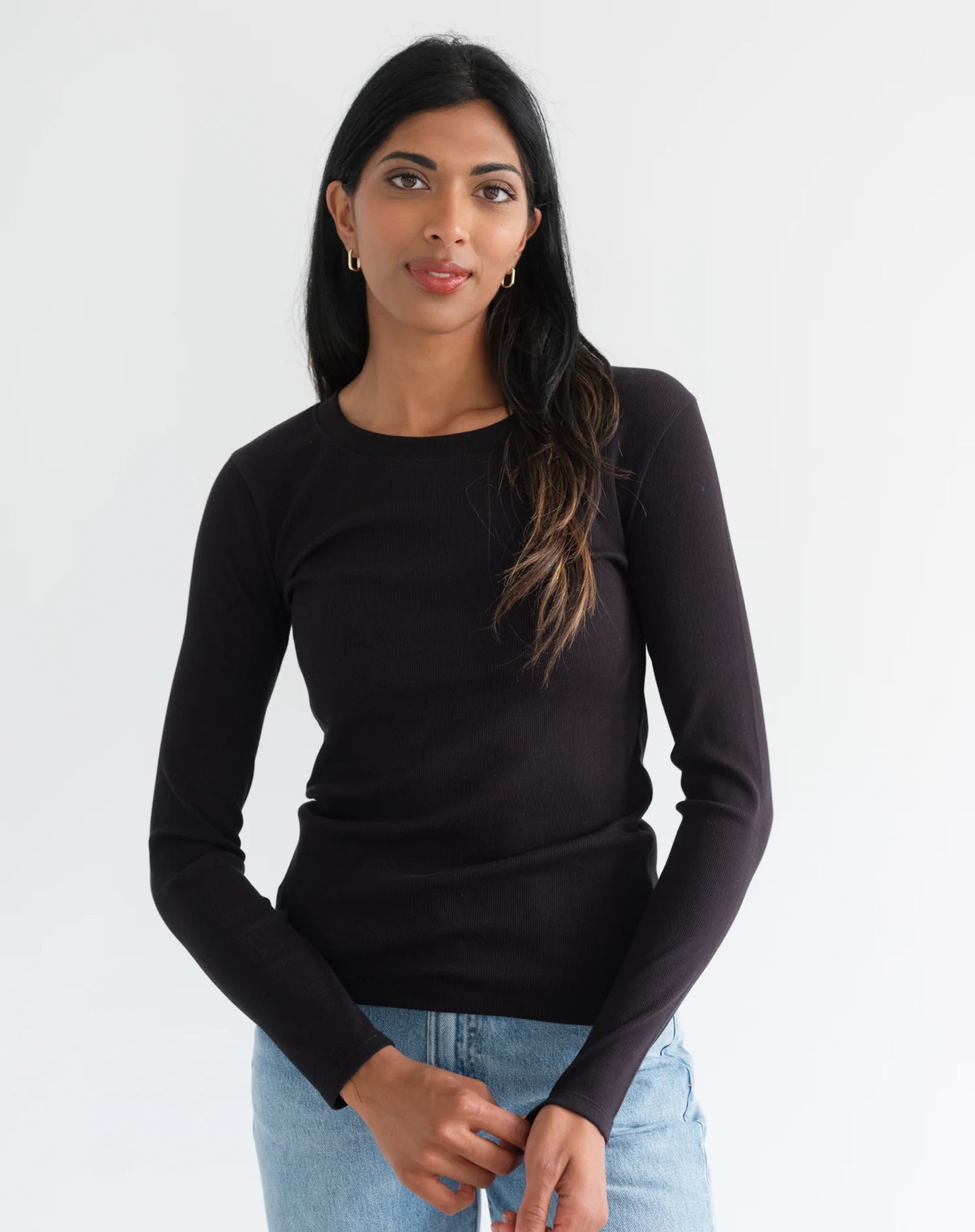 Brunette the Label / Ribbed Longsleeve (4 Colors)