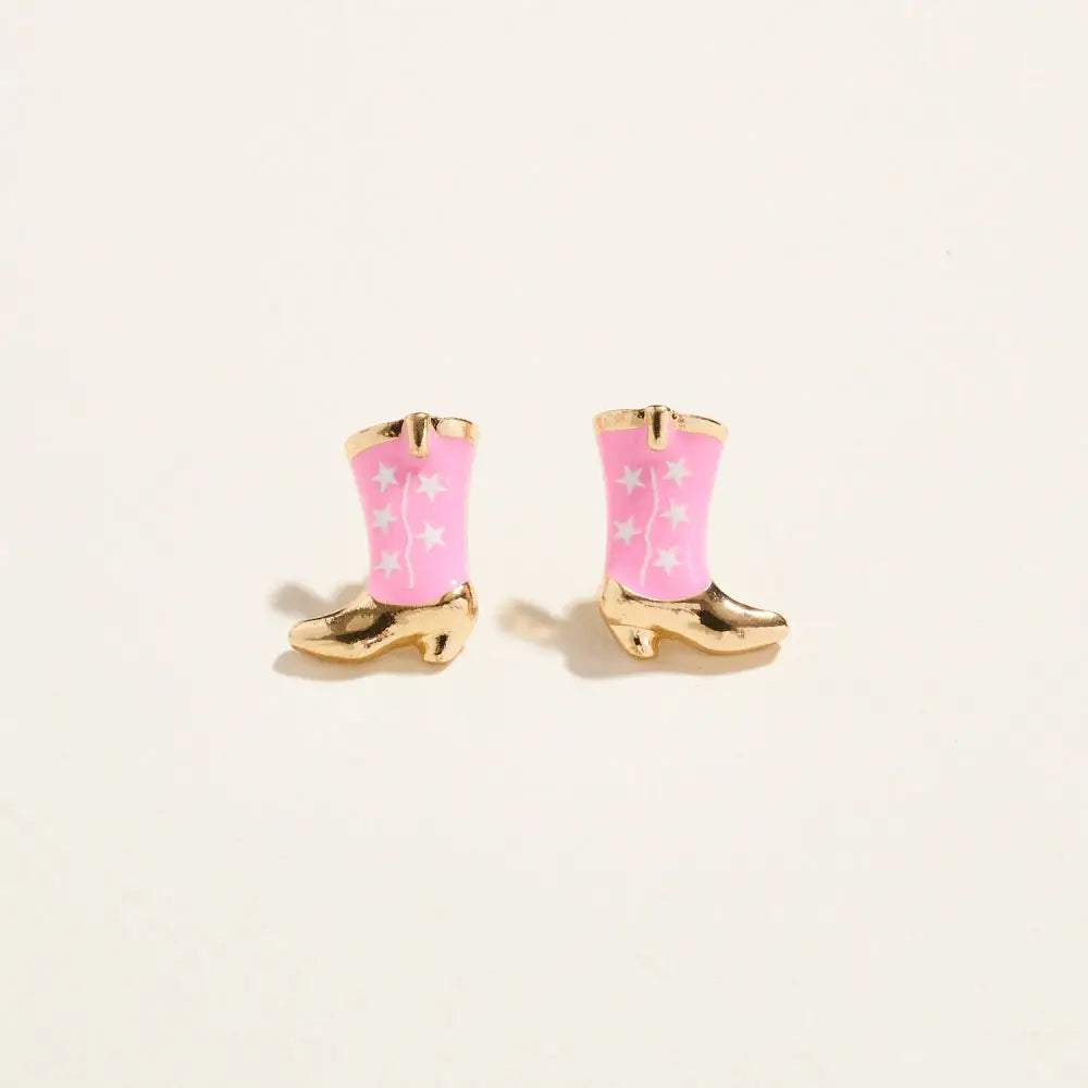 WC / Western Boot Earrings (9 colors/styles)