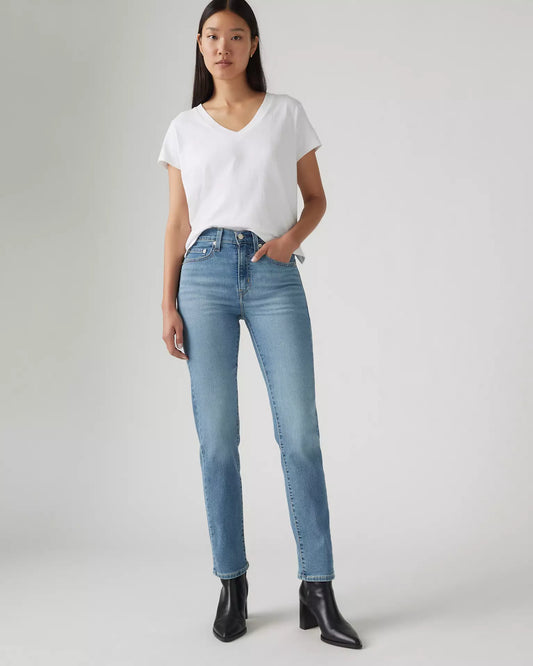 Levi’s / 724 HIGH RISE STRAIGHT ETERNAL INDIGO (32” inseam)