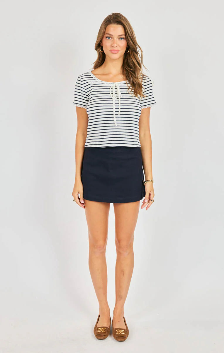 Sadie & Sage / Dejavu Striped Tee