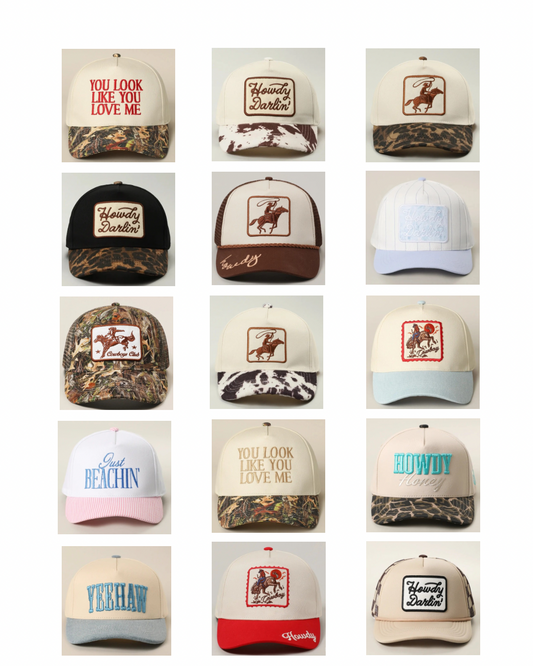 WC / Trucker Hat (15 styles/colors)