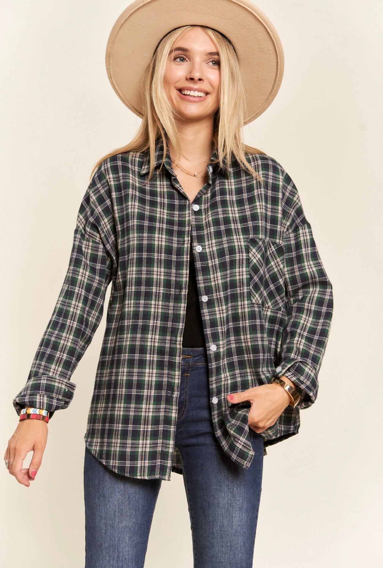 WC Button Up Flannel