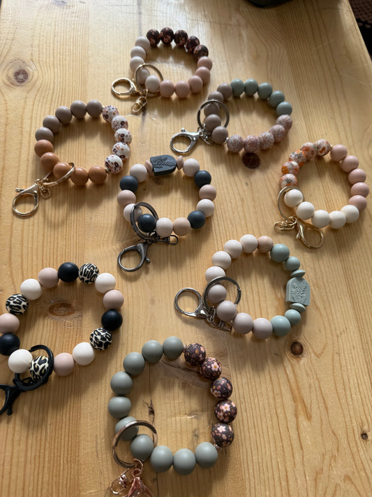 Sweet pea & ash / keychain bracelets (3 styles)