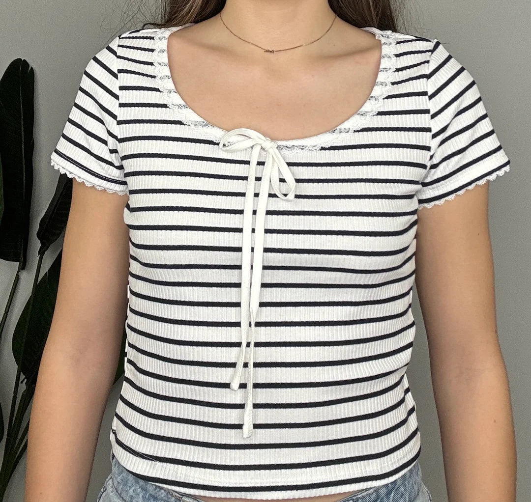Sadie & Sage / Dejavu Striped Tee
