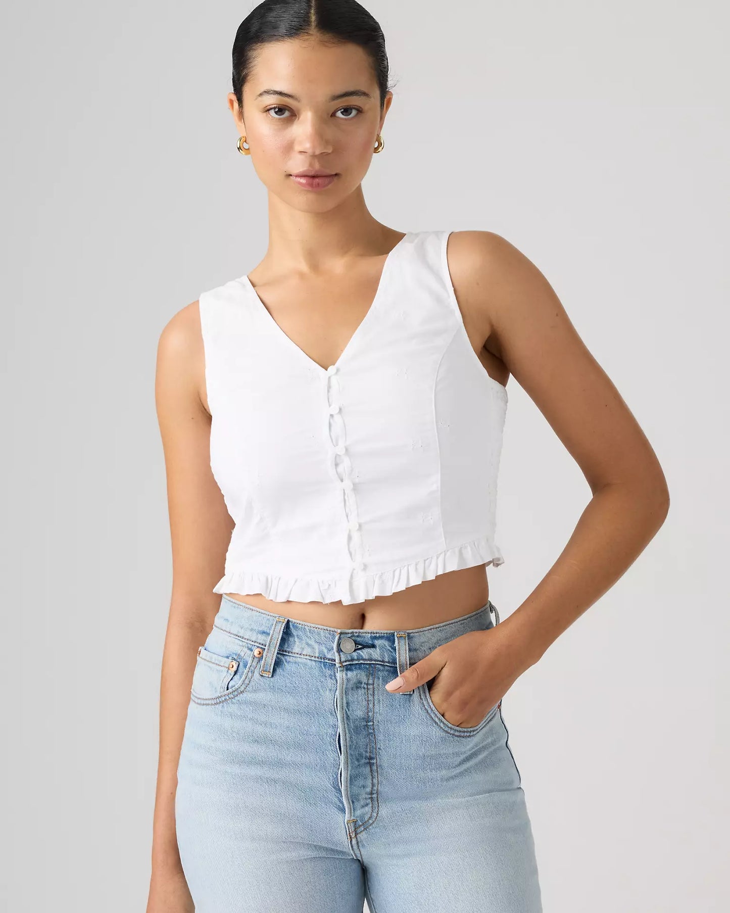 Levi’s / Teagan Eyelit Blouse