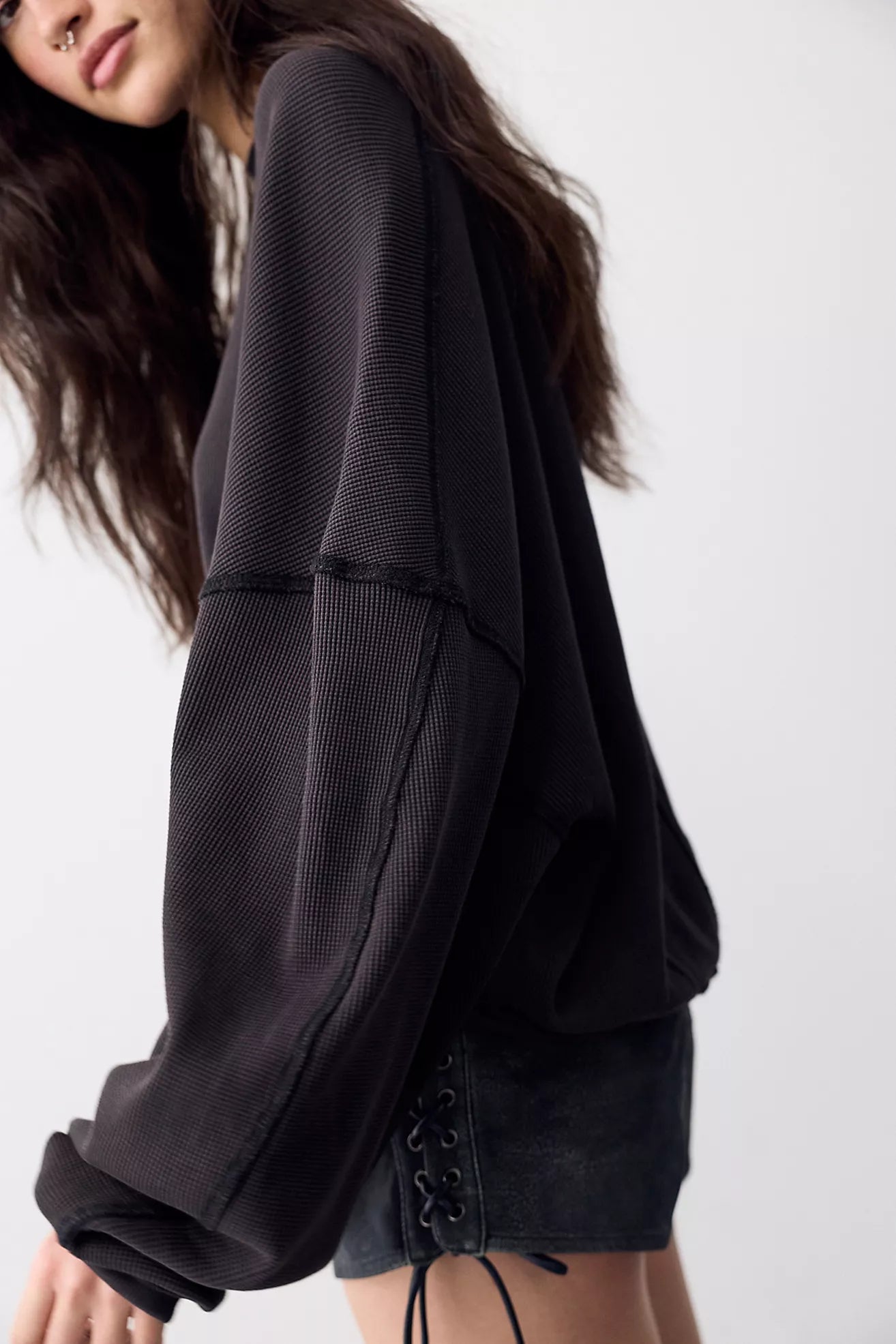 Free People / Skyline Thermal in Black