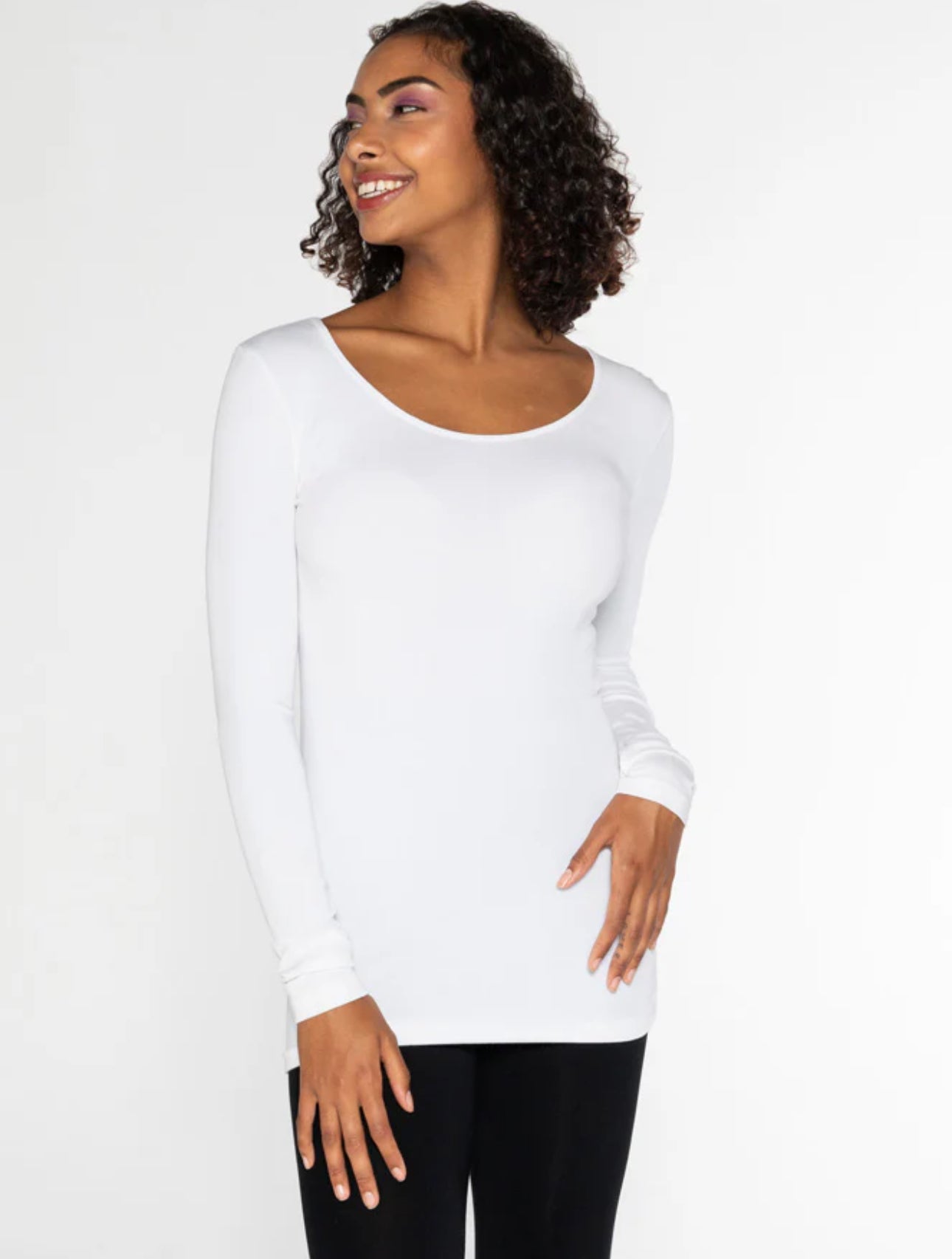 C’est Moi / Long Sleeve Scoop Neck (3 Colors / ONE SIZE)