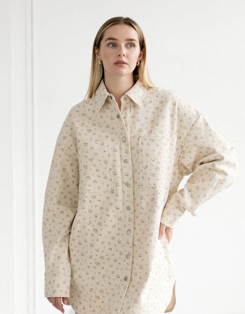 Brunette the Label / Spring Floral Shania Jacket