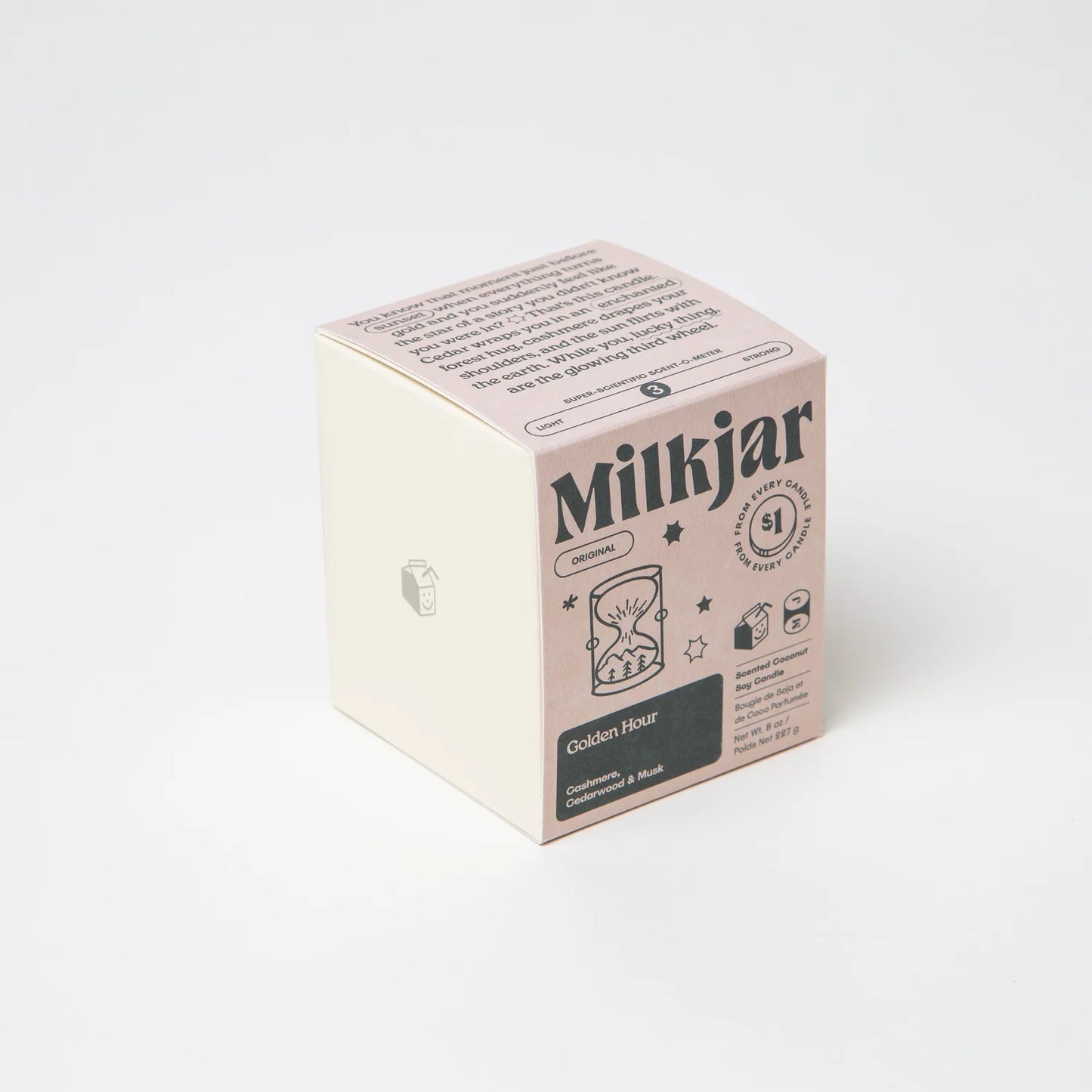 Milk Jar / Golden Hour Candle