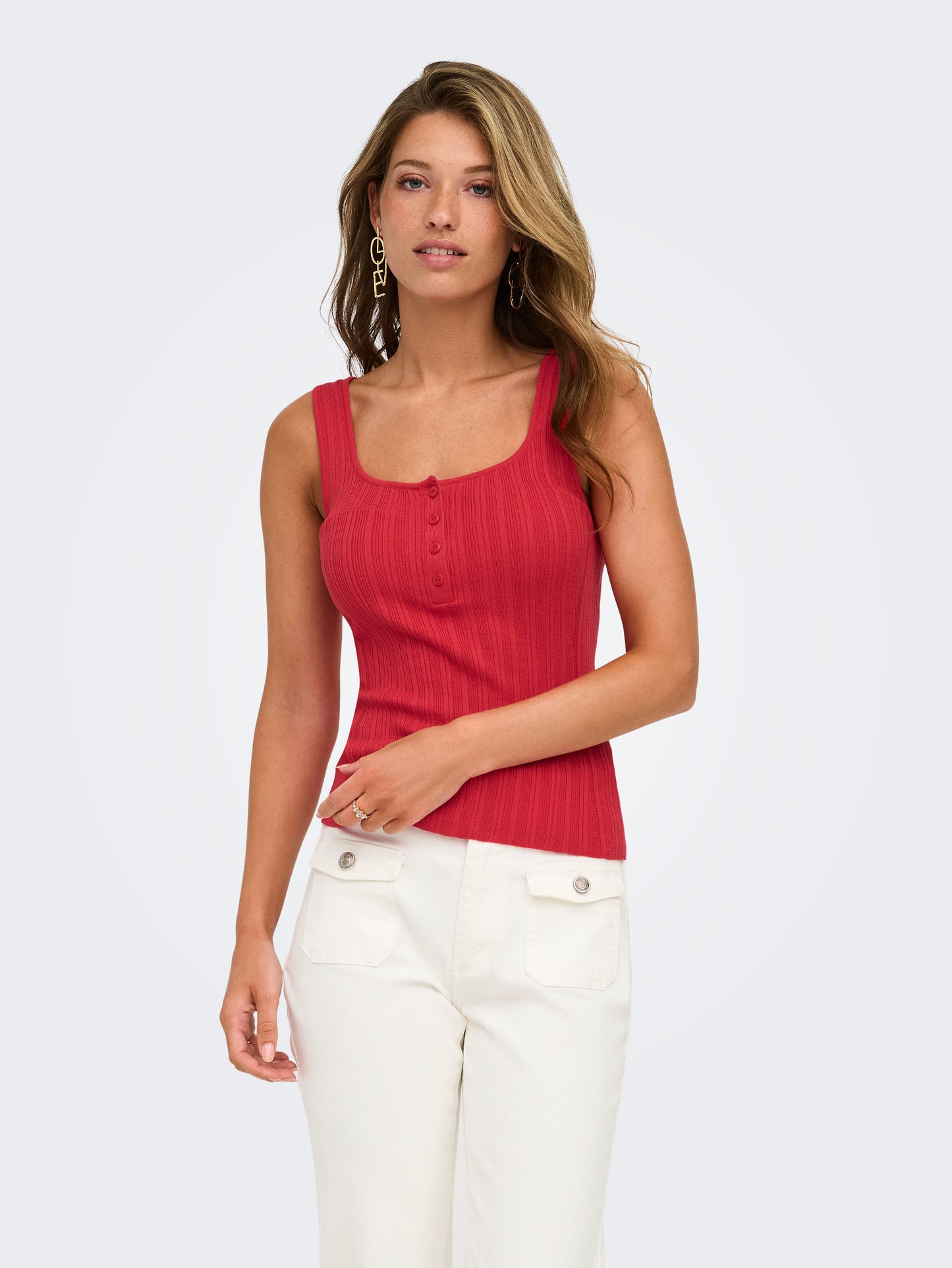 ONLY / Bree Squareneck Tank (5 colors)