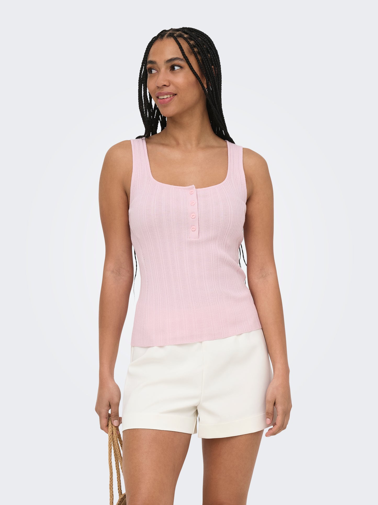 ONLY / Bree Squareneck Tank (5 colors)