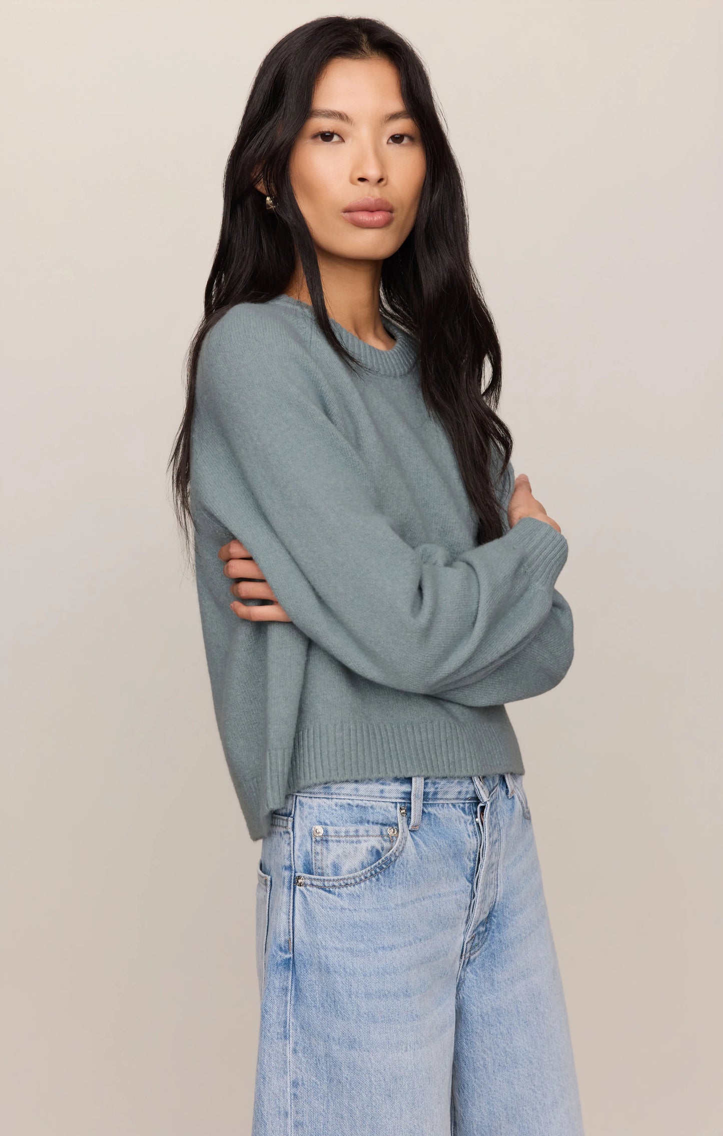 Z Supply / Coming Up Sweater in Soft Succulent
