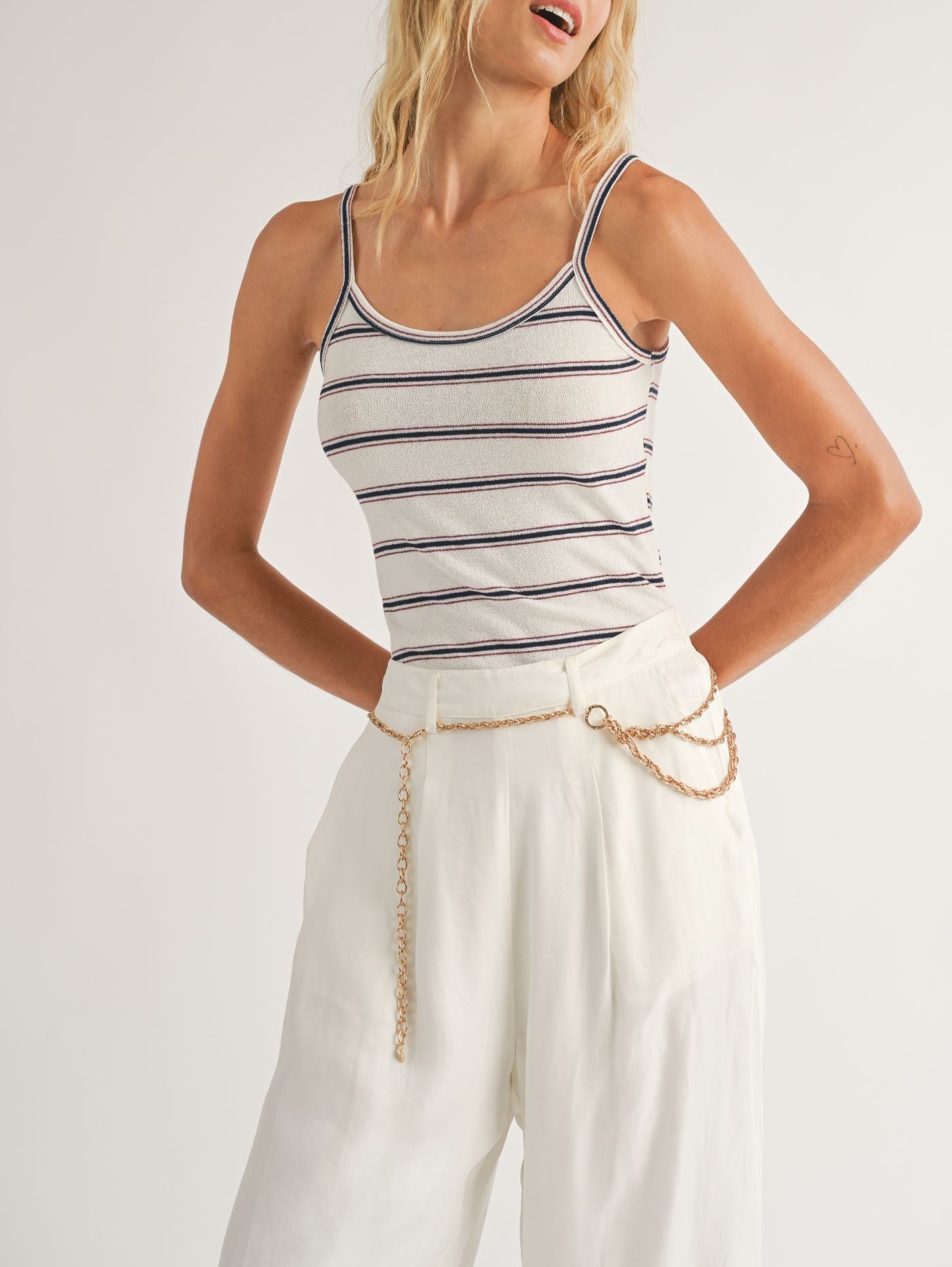 Sadie & Sage / Sailor Knit Tank