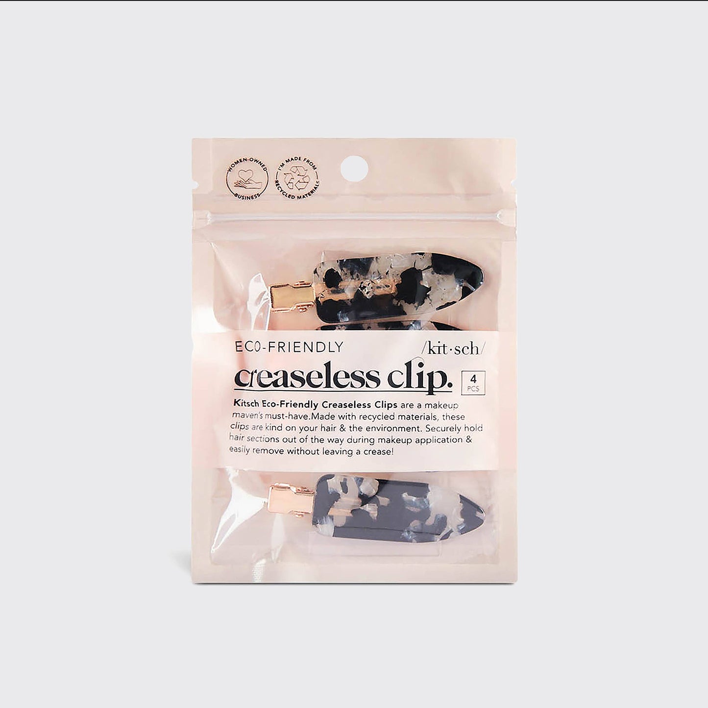 Kitsch / Eco-Friendly Creaseless Clips 4pc Set