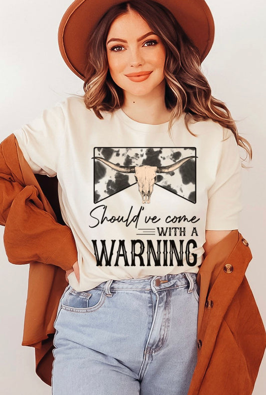 WC Warning Tee
