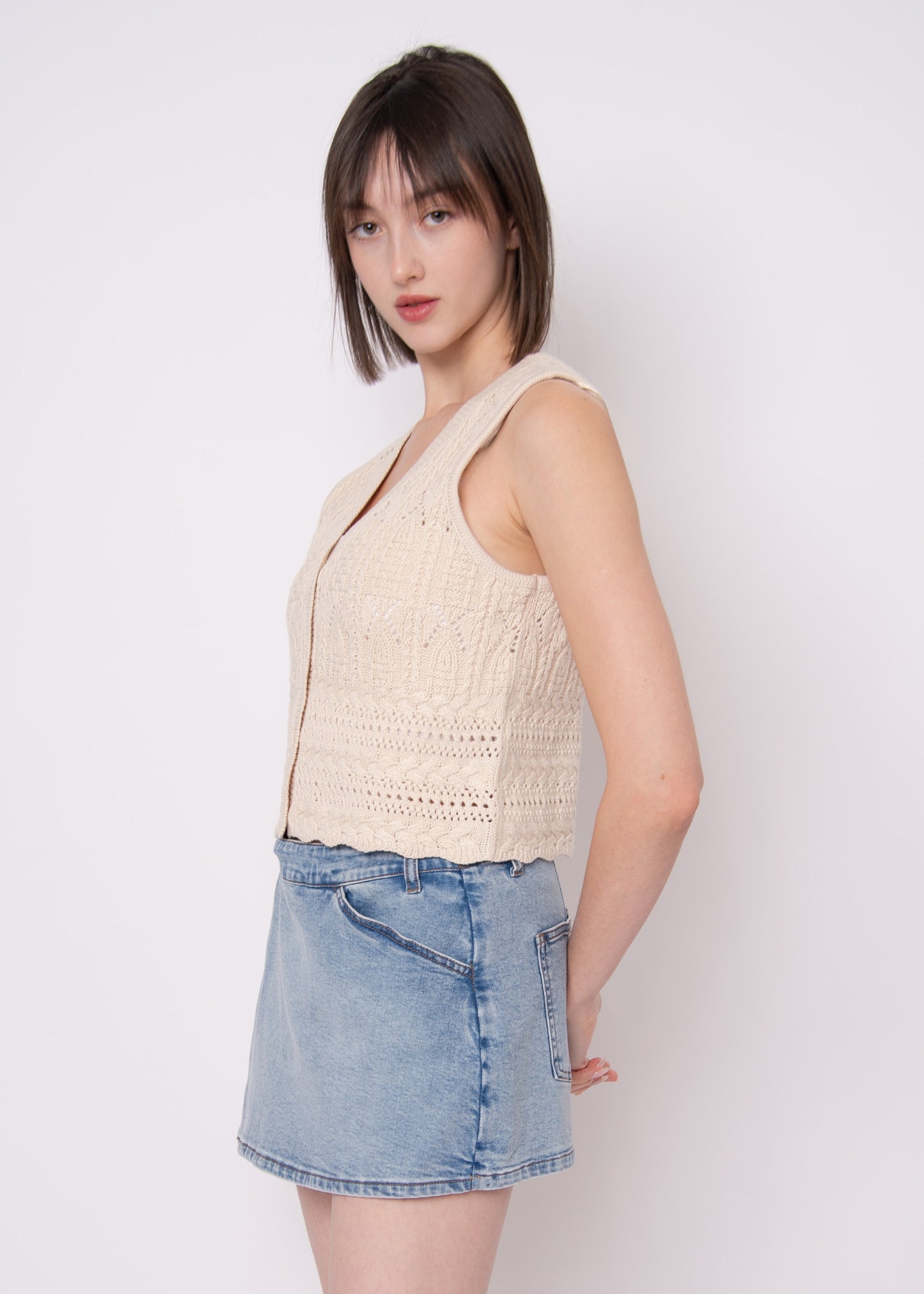 RD Style / Shura Knit Button Up