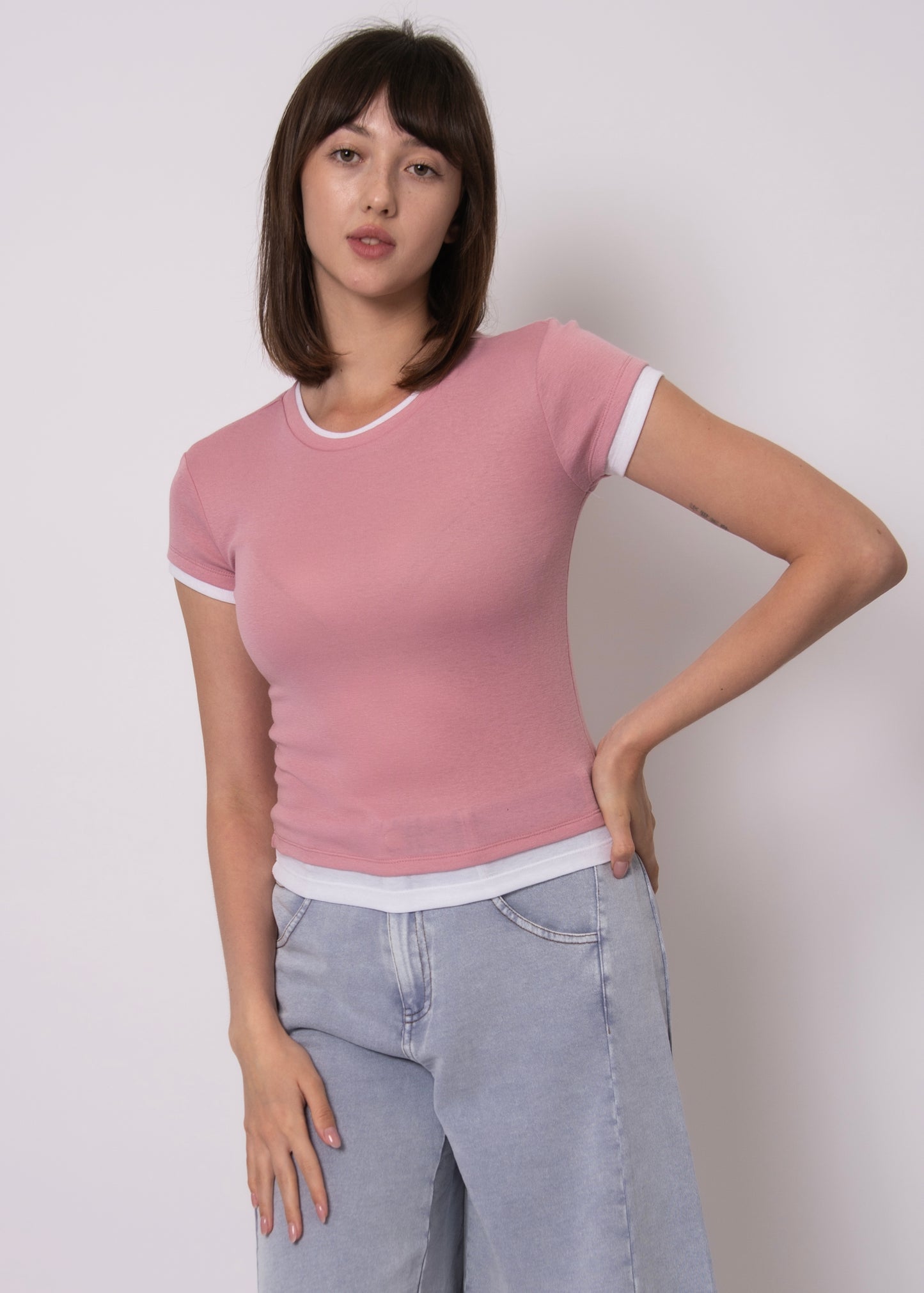 RD Style / Larissa Double Layered Tee