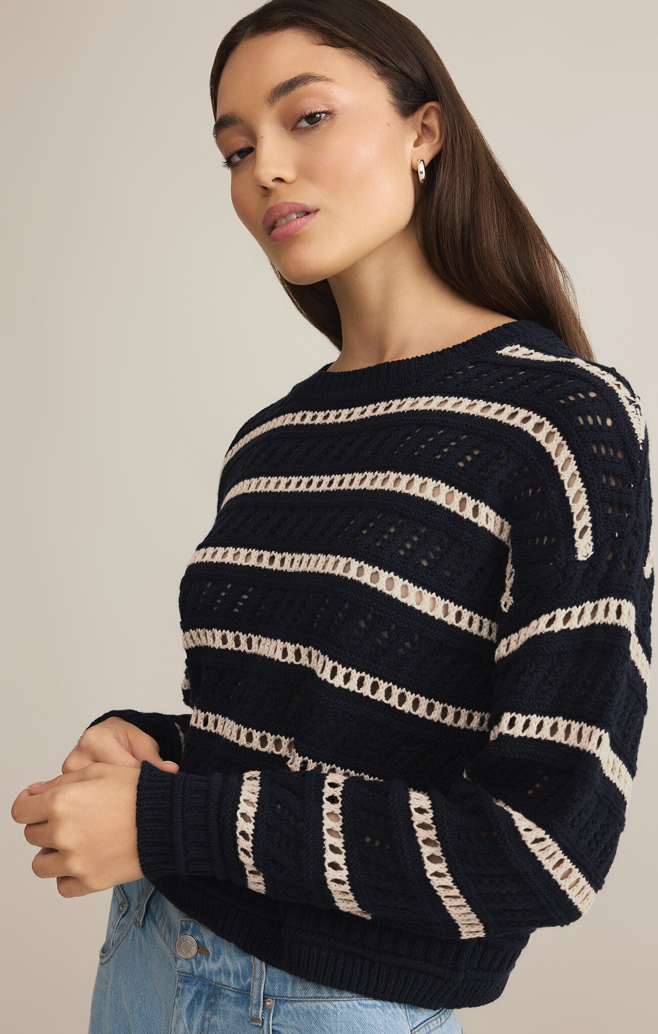 Z Supply / Estero Striped Sweater