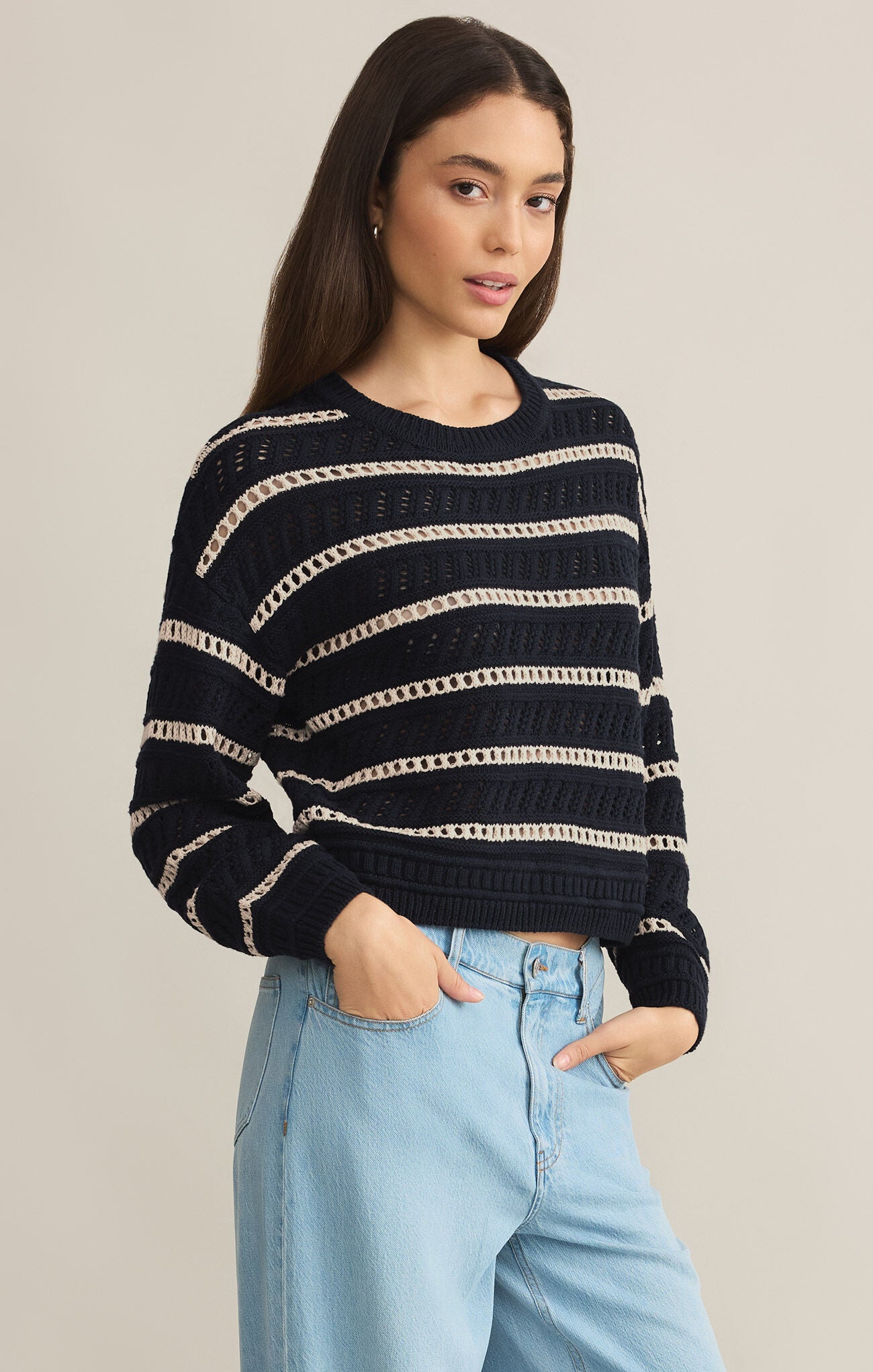Z Supply / Estero Striped Sweater