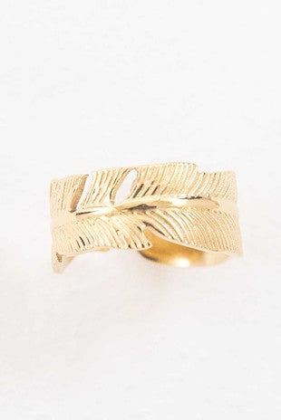 LOVODA Feather Ring