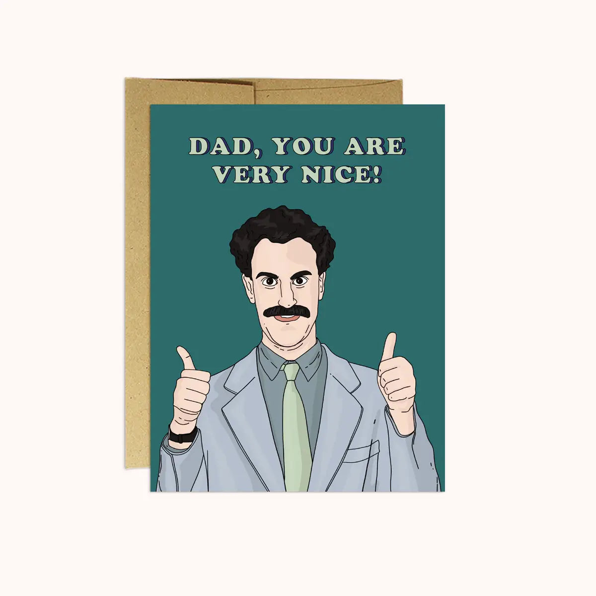 PMP Borat / Fathers Day Card