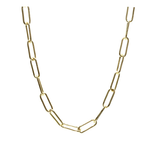 eLiasz & eLLa / Connection Paperclip Chain Necklace Gold & Silver