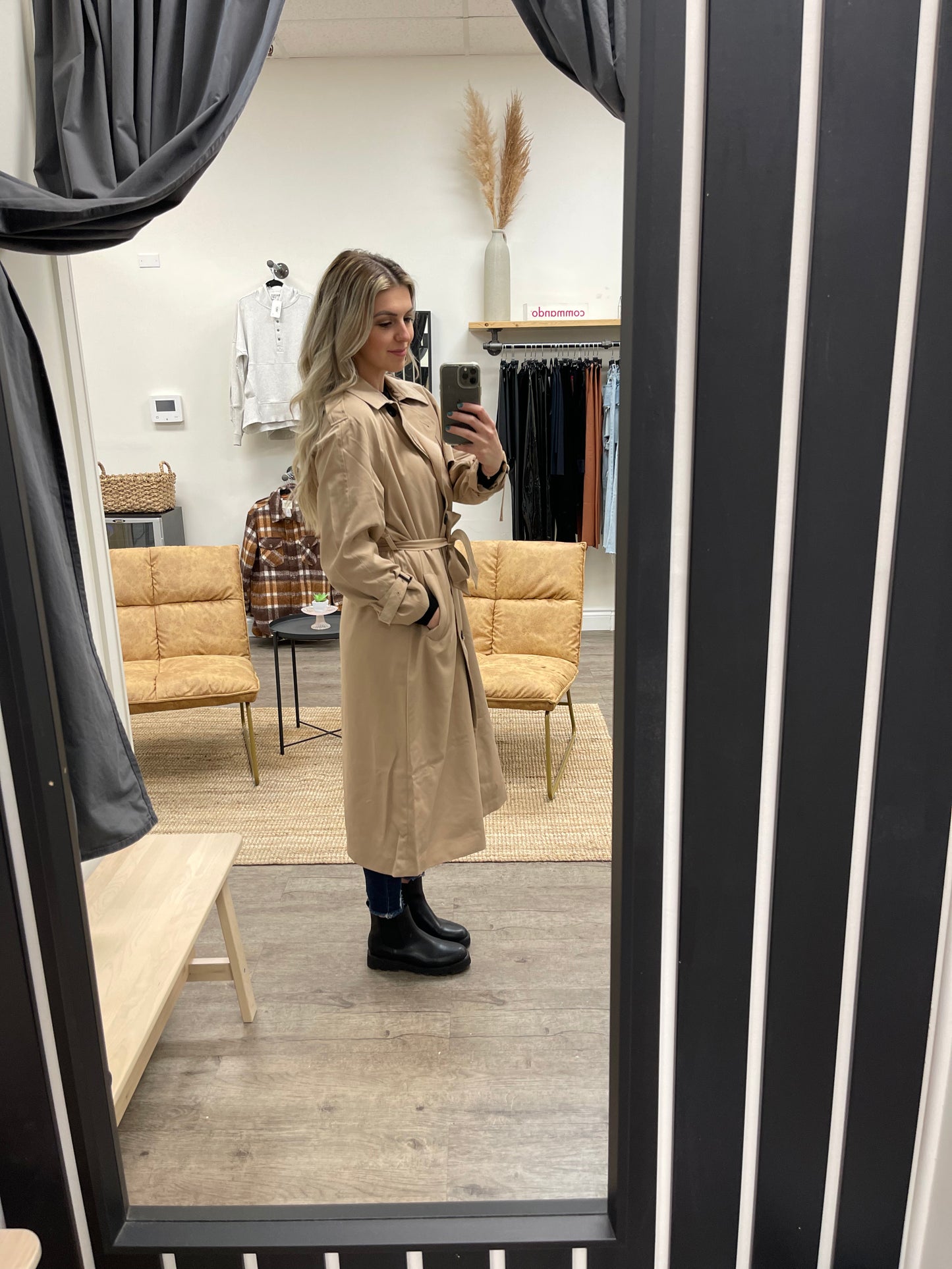 ONLY Chloe Double-Breasted Trenchcoat