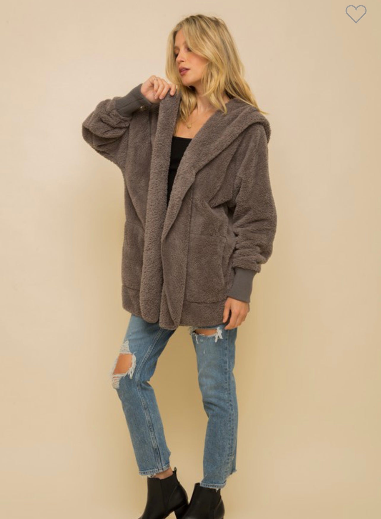 WC Plush Hooded Sweater